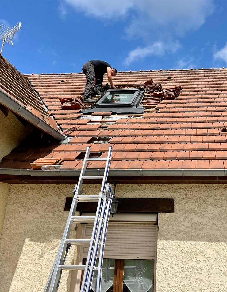 Pose de velux à Beauvais (60000) - France couverture dans l'Oise  (60).